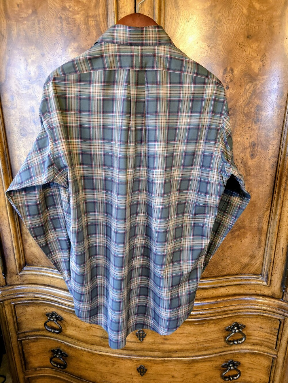 Ralph Lauren (M) Green-orange stripes - Picture 2 of 8